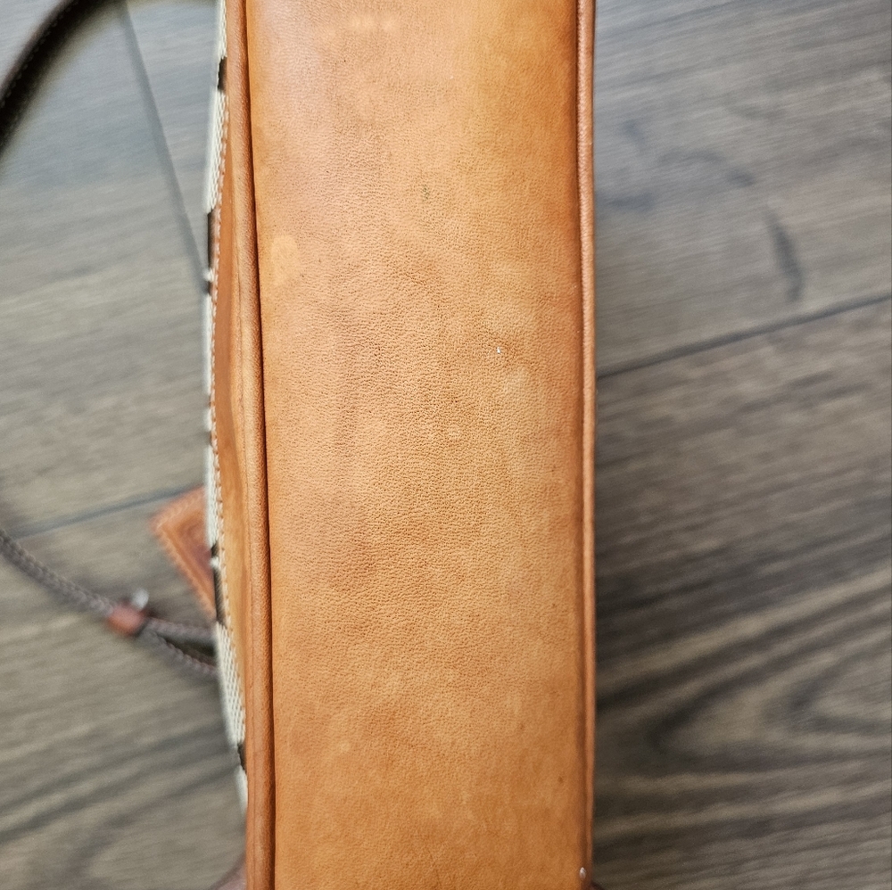 Coach Y2K Signature Tan Leather Demi Mini Shoulder Bag Baguette - Picture 6 of 9